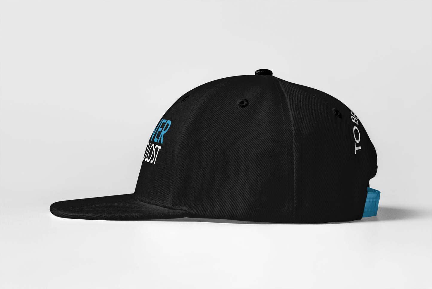 Midnight Black - Never Too Lost Snapback Hat