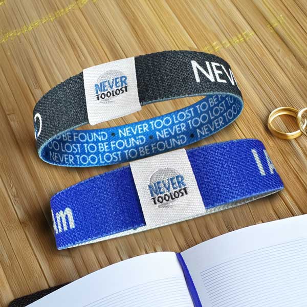 Never Too Lost and I Am Who I AM Says I Am Wristband Buckles