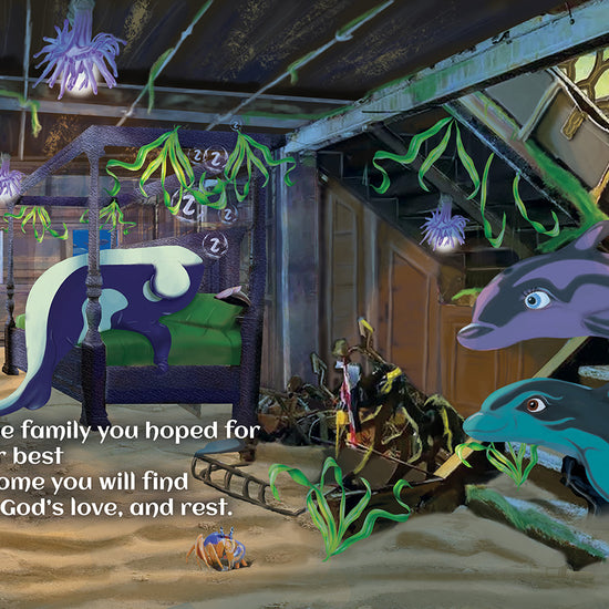 "however long forever" children's book about omari the orca for foster families, written and illustrated by steven cohen, narrated by courtney cohen